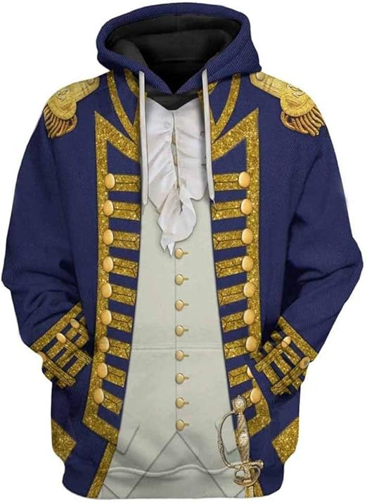 3d historical hoodies