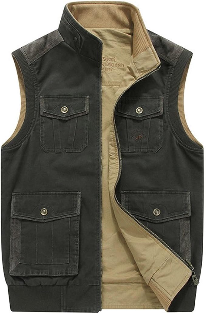 Mens Outdoor Photography Camping Hunting Fishing Vest Multipocket
