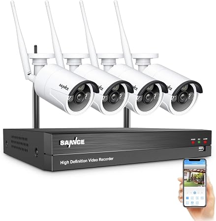 SANNCE 8 Channel WiFi IP Security 