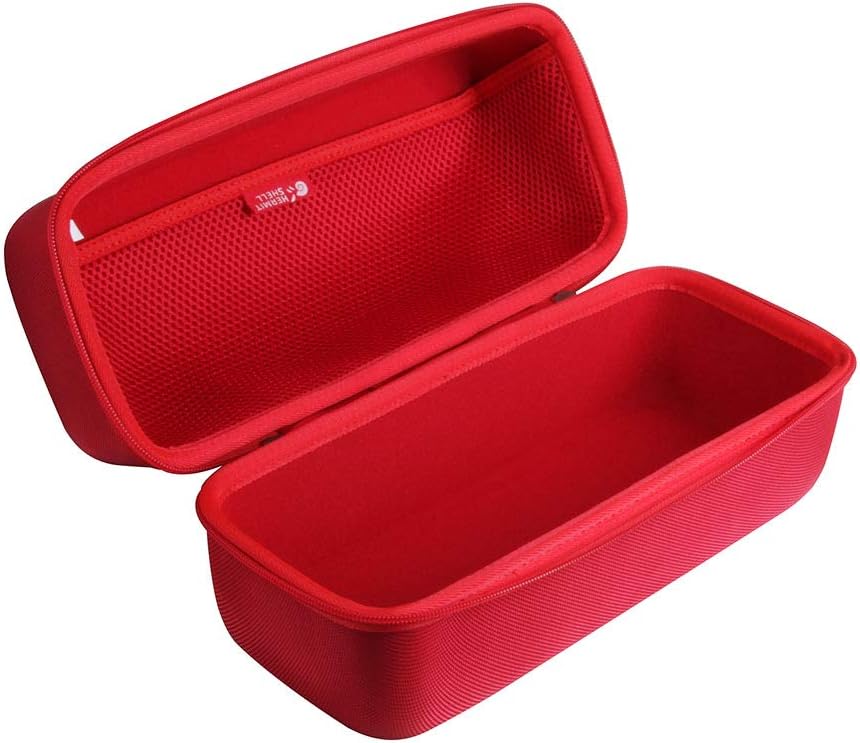 Hard EVA Travel Case for JBL Xtreme 3 /JBL Xtreme 2 - Single Bluetooth Speaker by Hermitshell (Red) - Image 4