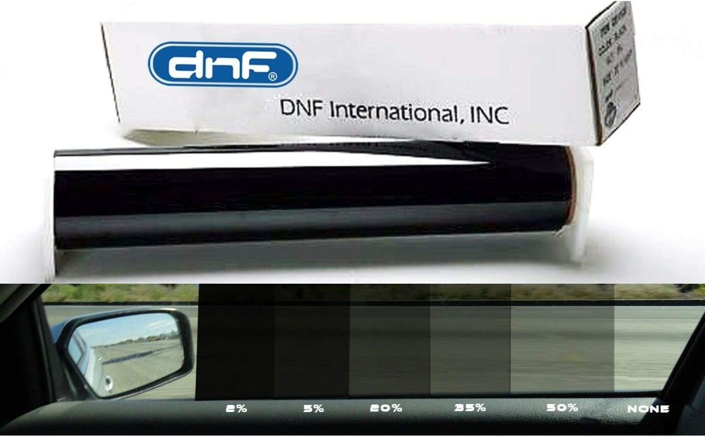 Amazon Com Dnf 2 Ply Carbon 20 36 X 100 Feet Window Tint Film For Cars Homes Commercial Buildings Automotive
