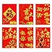 2019 Chinese Red Packets, 36 pcs in 6 Designs, 3.15