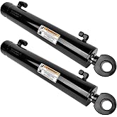 Flynsu 2x Hydraulic Bucket Tilt Cylinder 7117174 Replacement for Bobcat 773 S150 S160 S175 S185 S205 T180 T190
