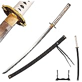 Sword fort Hand Forged Carbon Steel Devil Vergil Yamato SharpSword Real Metal Full Tang 41in Katana, Game Prop Replica ( Yamato)