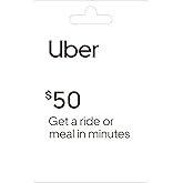 Uber Gift Card $50