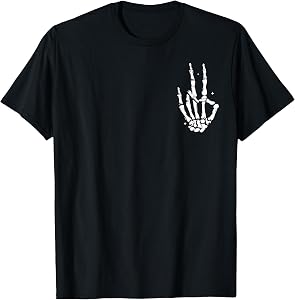 Skeleton Just A Dad Who Always Came Back with The Milk T-Shirt