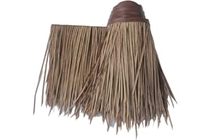 19.7x39.4inch Straw Roof Thatch Rolls – Artificial Palm Thatch Rolls Tiki Bar Hut Grass Duck Boat Blinds Grass Palapa Thatch 