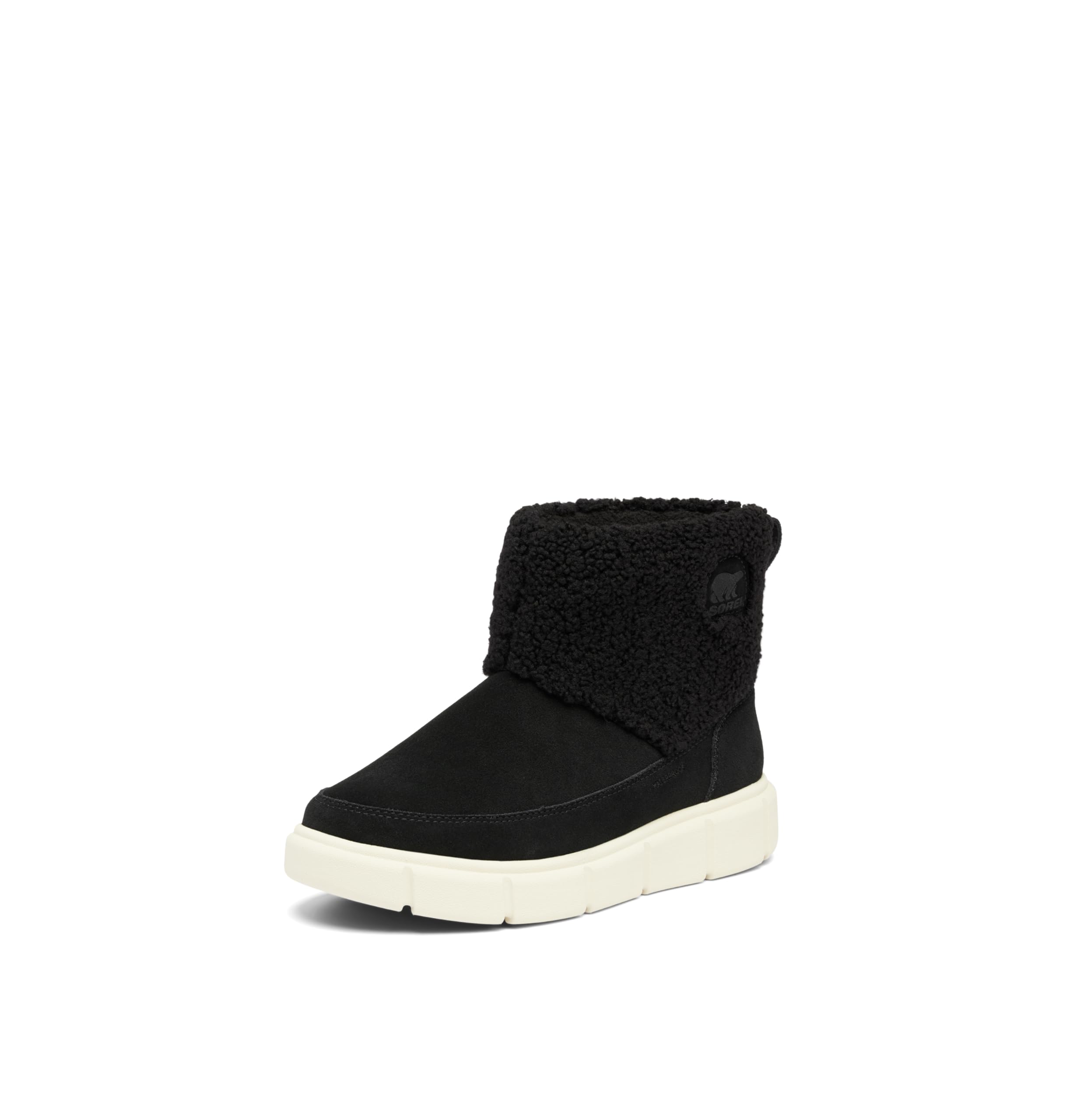 SOREL EXPLORER III SLIP-ON COZY WP - Black, Chalk
