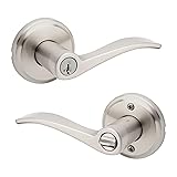 Kwikset Sedona Entry Door Handle with Lock and