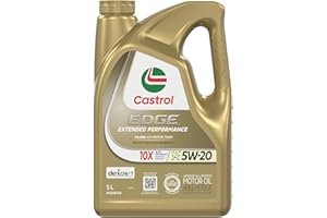 Castrol Edge Extended Performance 5W-20 Advanced Full Synthetic Motor Oil, 5 Litres | Made in Canada