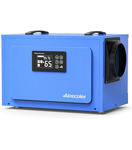 thumbnail image 2 of COSTWAY 163 Pints Commercial Dehumidifier With Pump & Drain Hose (Blue 2 of 11