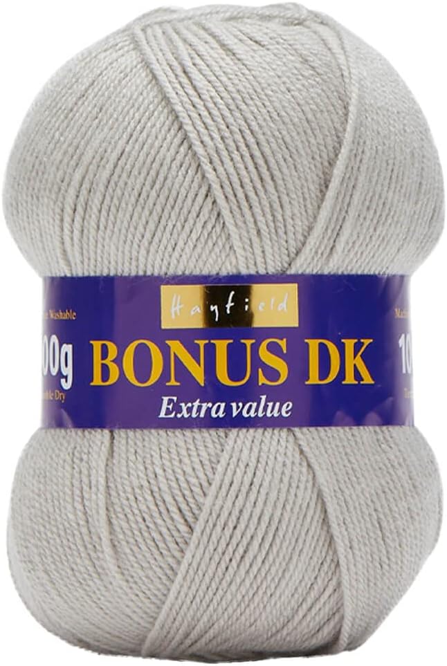Sirdar Hayfield Bonus DK Double Knitting Pearl Grey 615 100g