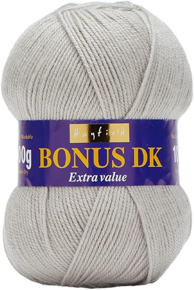Sirdar Hayfield Bonus DK Double Knitting Pearl Grey 615 100g
