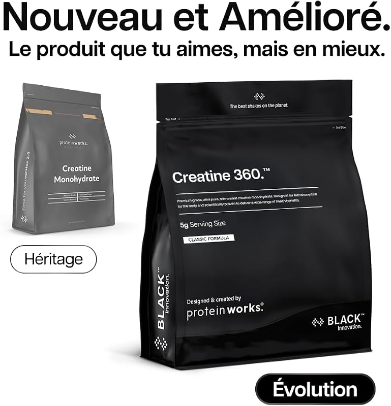 - Creatine Monohydrate En Poudre - Nature, 500g