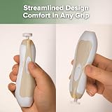 haakaa Electric Baby Nail Trimmer with LED Light 6 Heads Acorn view 8