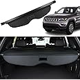 Liizoo Retractable Black Cargo Rear Trunk Cover Fit for Jeep Grand Cherokee 2011-2019 2020 2021 Rear Trunk Security Cover Shielding Shade Car Accessory(not fit for 2021 winter-2022 Grand Cherokee L