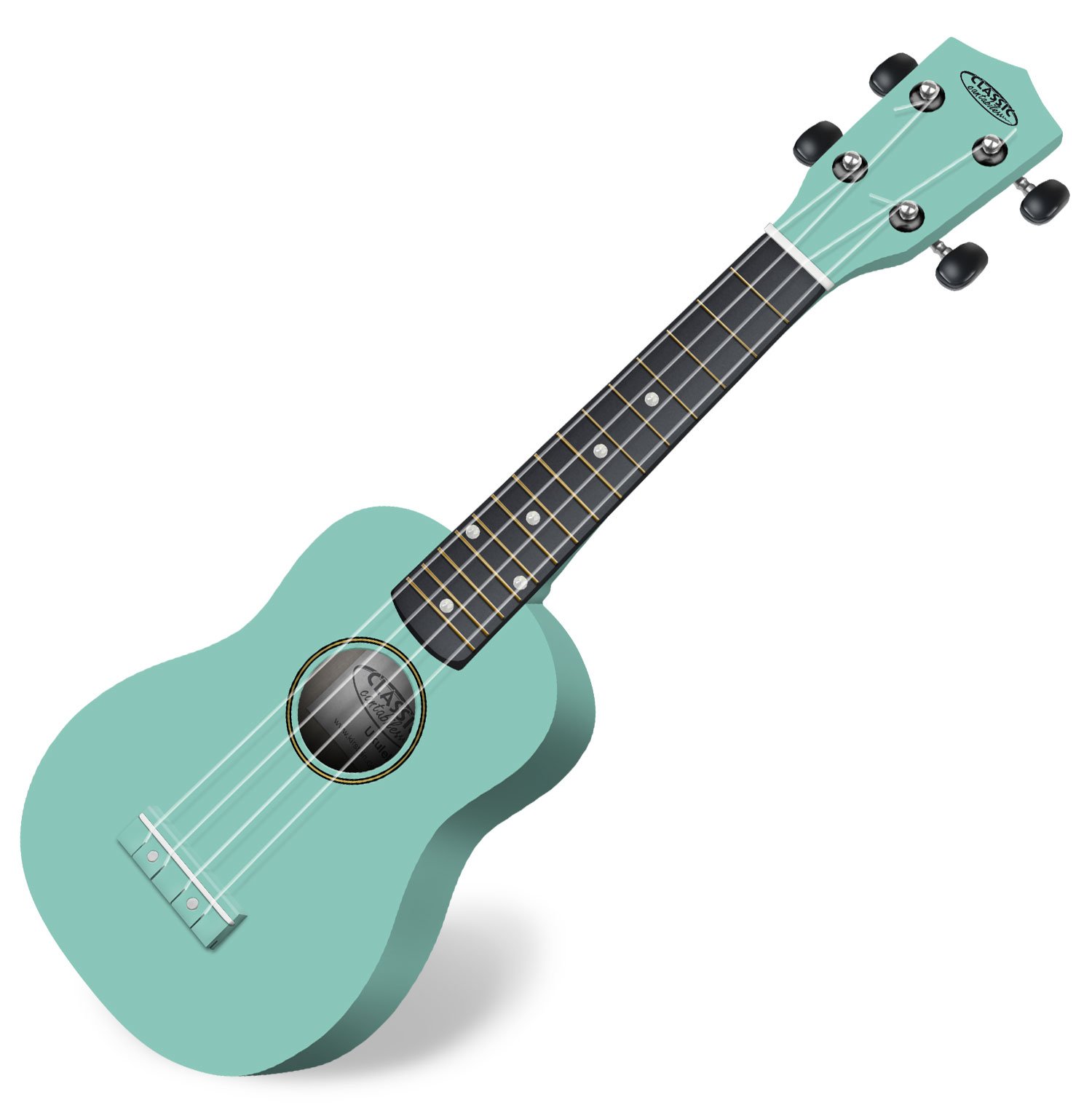 Classic Cantabile US-100 TQ Soprano Ukulele Turquoise