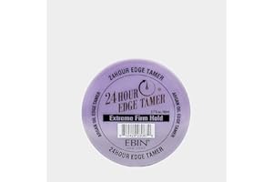EBIN NEW YORK 24 Hour Edge Tamer - Extreme Firm Hold (2.7oz/ 80ml) - No Flaking, White Residue, Shine and Smooth texture with