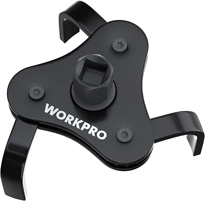 WORKPRO Universal Oil Filter Wrench 3 Jaw 70-110 mm Adjustable