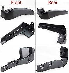 4 Pieces Set Front & Rear Mud Flap Splash Guards