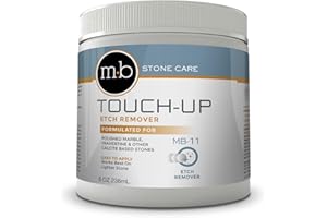 MB STONE CARE MB Stone MB-11® Touch-Up Etch Remover Marble Polishing Powder for Light to Medium Etches Only, for use with Neutral Colored Calcite-Based (not for Matte or Dark Stone), 8 oz Can