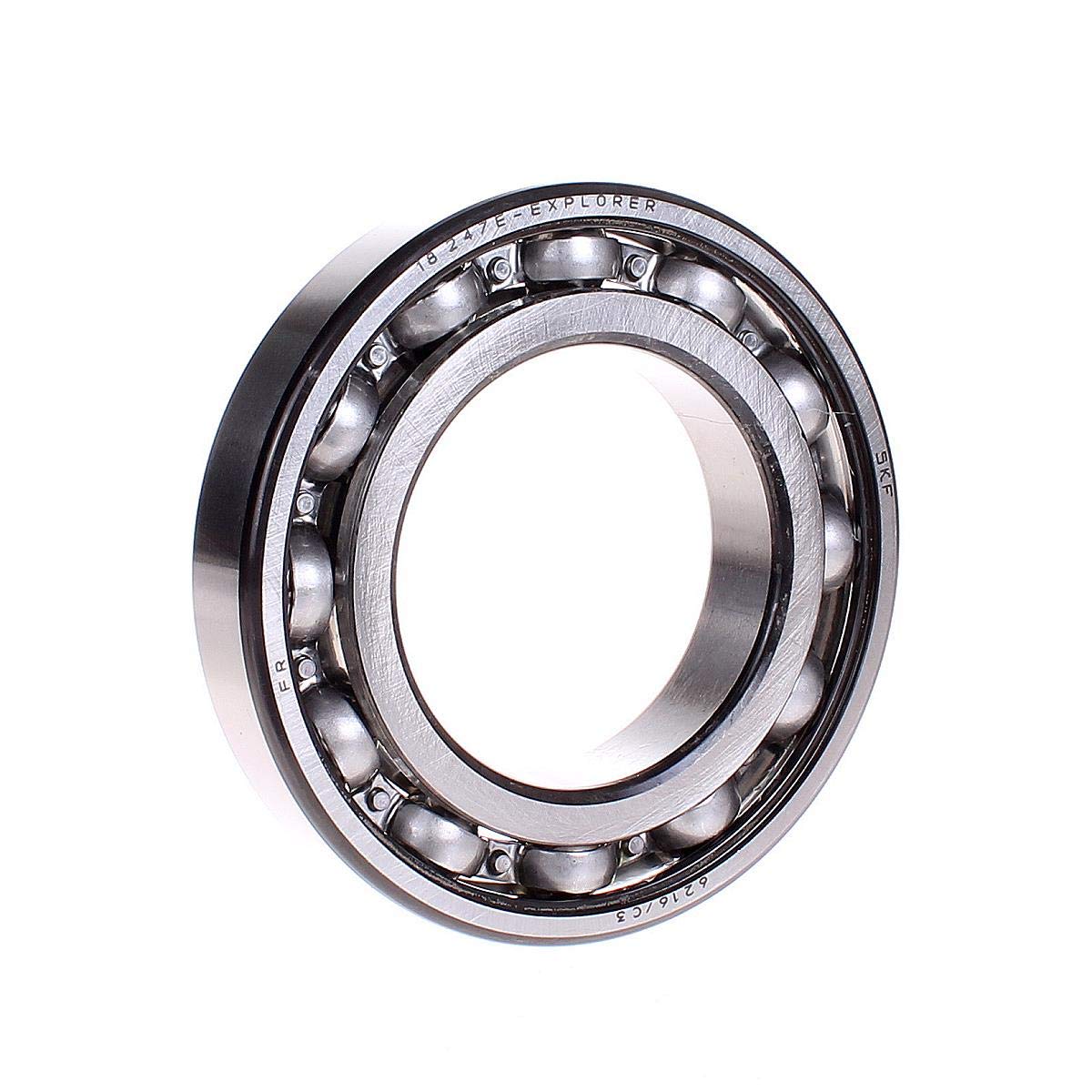 SKF Radial Deep Groove Ball Bearing, 80 ID, Bearing steel