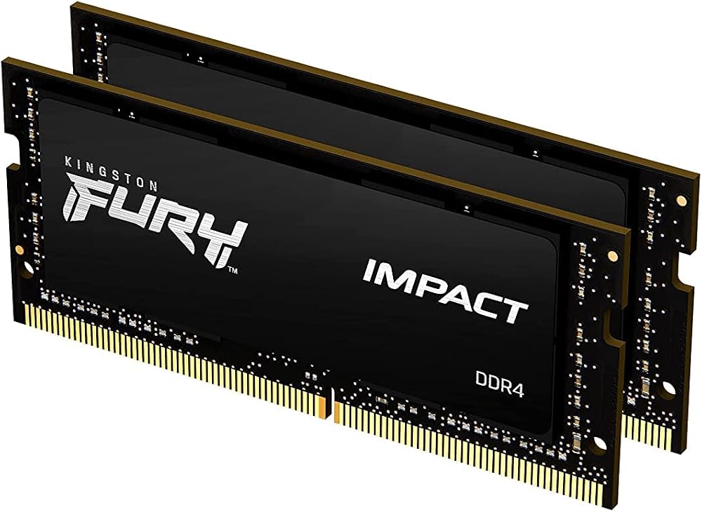 Kingston FURY Impact 32 GB (2 x 16 GB) 2666MHz DDR4 SODIMM KF426S15IB1K2/32