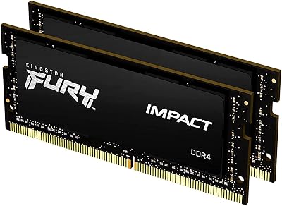 Kingston FURY Impact 32 GB (2 x 16 GB) 2666MHz DDR4 SODIMM KF426S15IB1K2/32