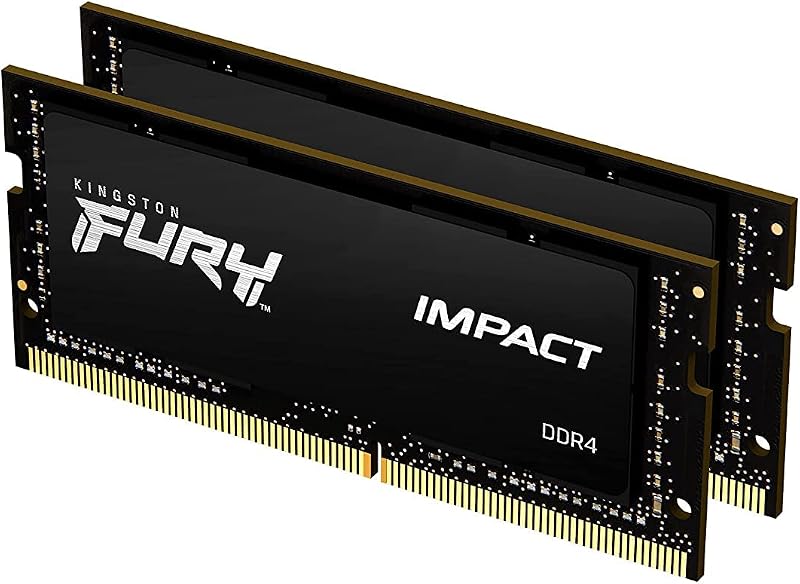 Kingston FURY Impact 32 GB (2 x 16 GB) 2666MHz DDR4 SODIMM KF426S15IB1K2/32