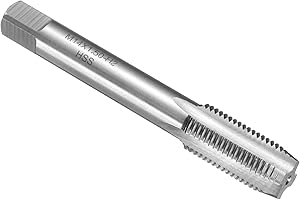 uxcell Hand Plug Tap M14 x 1.5 H2 Metric Left Hand Thread Plug Style Taps Straight Flute Screw Tapping Threading Tool High Sp