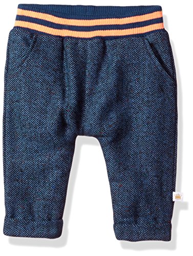 Rosie Pope Baby Boys Twill Dress Pant, Blue, 12M