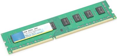 Zunate 2GB DDR3 RAM 1600MHz PC3-12800 Memory Module for AMD Desktop Motherboard