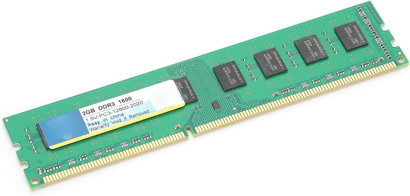 Zunate 2GB DDR3 RAM 1600MHz PC3-12800 Memory Module for AMD Desktop Motherboard