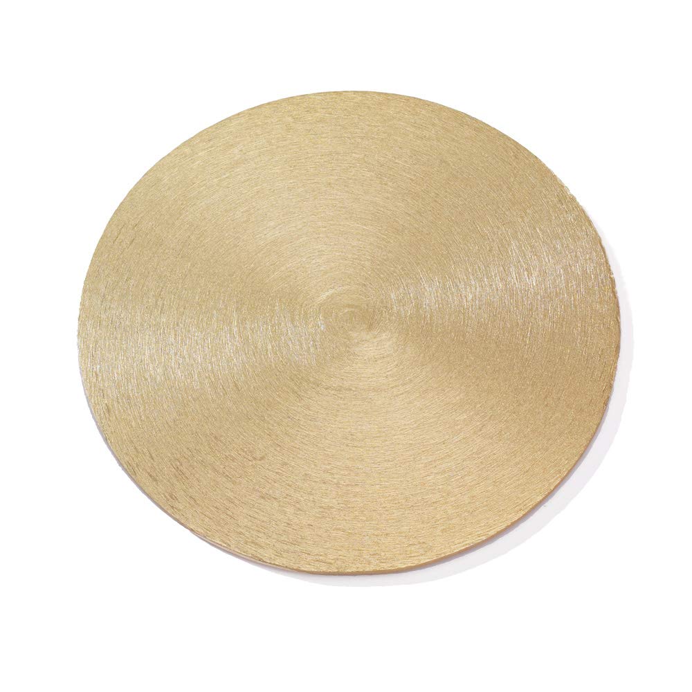 NKlaus 2x Candle plate Ø 12 Candle plate decoration plate aluminium matt Candle coaster thickness 0,5cm for pillar candles communion Dishwasher safe 2808