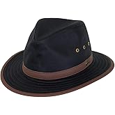 Outback Trading Company Unisex 1462 Madison River Sun-Protective Waterproof Crushable Cotton Oilskin Hat