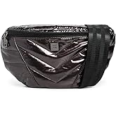 Think Royln Women's Little Runaway Belt Bag, Dark Mocha Patent, One Size
