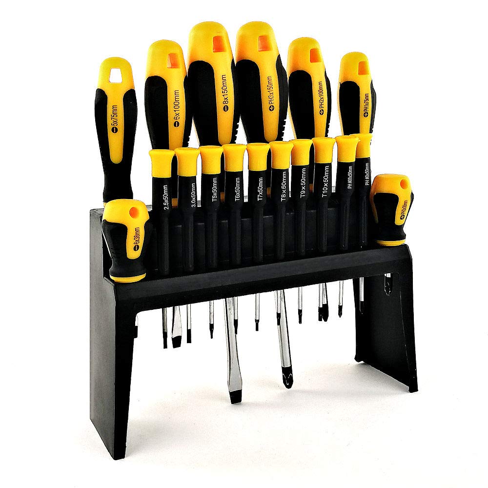18-Piece Screwdriver Set Tool Box
