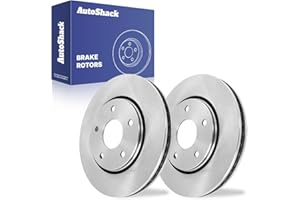 AUTO SHACK AutoShack 11.89" (302 mm) Front Vented Brake Rotors | Replacement for 2008-2016 Dodge Grand Caravan 2008-2016 Chrysler Town & Country 2009-2011 Dodge Journey 2012-2015 Ram C/V | 2-PC Set