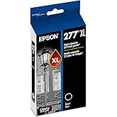 EPSON 277 Claria Photo HD Ink High Capacity Photo Black Cartridge (T277XL120-S) Works with Expression XP-850, 860, 950, 960, 
