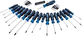 Draper 44 Piece Precision Screwdriver Hex Key and Bit Set with Soft Grip view 2