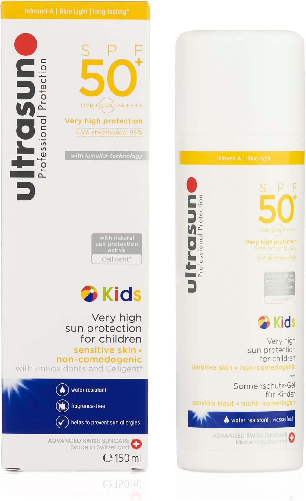 Ultrasun Kids SPF50+ 150ml Sunscreen Brand Ultrasun