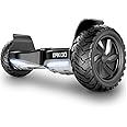 EPIKGO Self Balancing Scooter Hover Self-Balance Board, All-Terrain 8.5” Alloy Wheel, 400W Dual-Motor, LG Battery, Board Hover Tough Road Condition [Classic Series, Black, Model: EL-ES03]