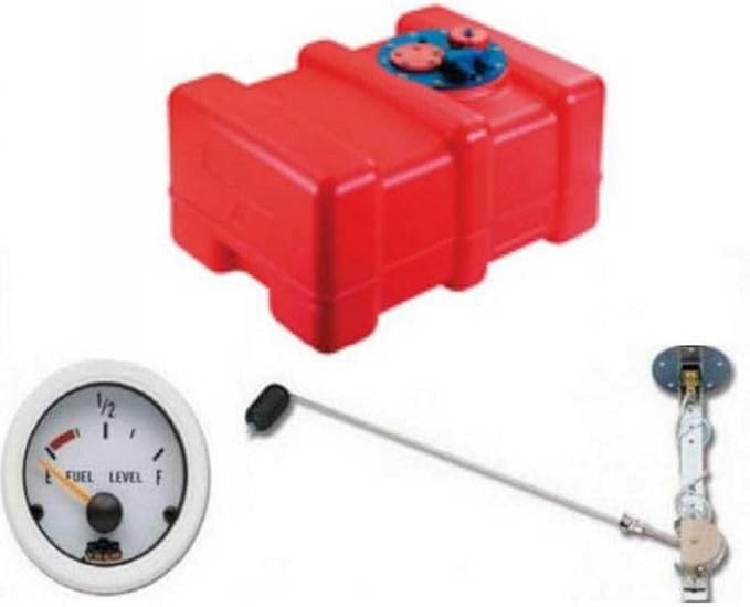 Serbatoio Carburante Portatile 22 Litri Per Barche - Polietilene Resistente Per Fuoribordo E Gommoni - Foto 3