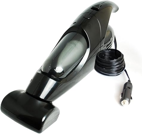 Amazon 車内 掃除機 サイクロン方式 シガーソケット接続 12v 超強力パワーブラシ付き 秒速45回転 Top Vacuum 車用電化製品 車 バイク