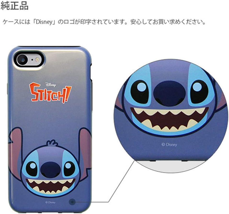 Amazon Co Jp Iphonexs Iphoneケース ハードケース カード収納 耐衝撃 薄型 ディズニー リロ スティッチ スティッチ Collaborn Iphonex対応 並行輸入品 家電 カメラ