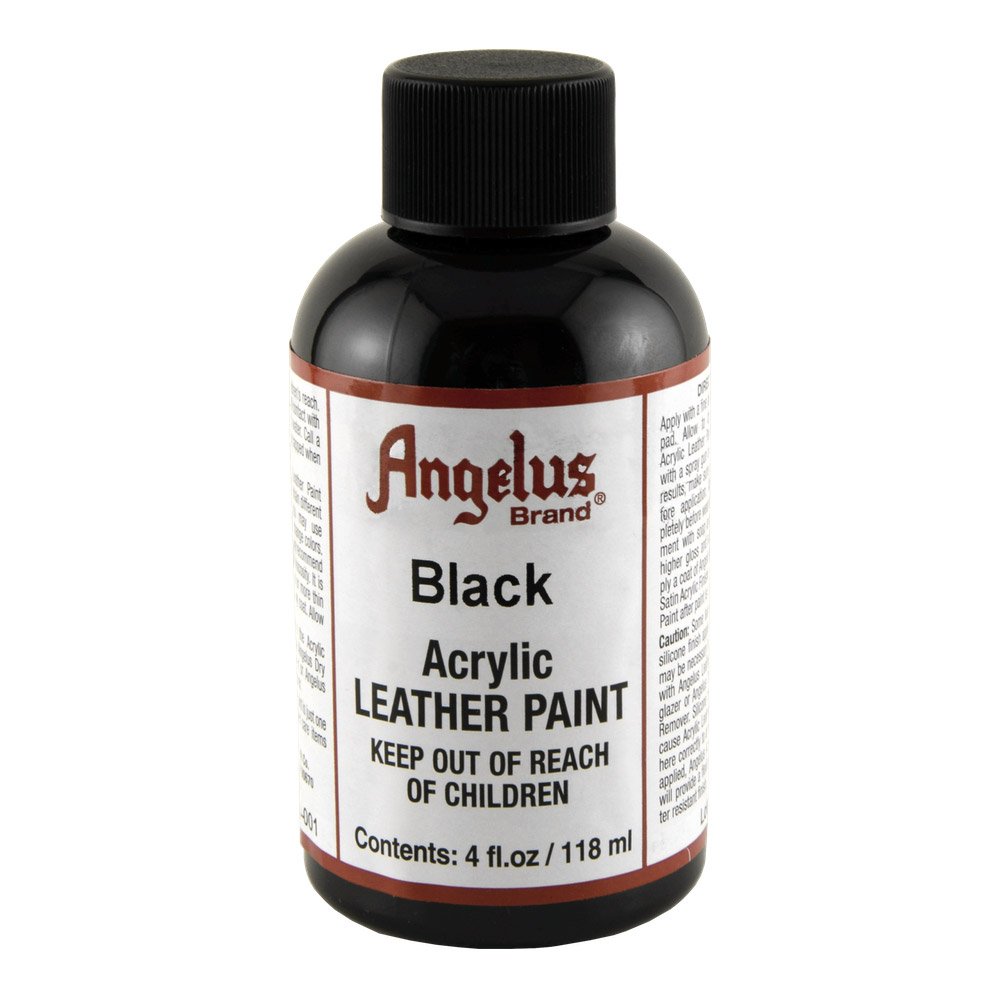 Angelus Leather Paint 4 Oz Black 9 61V 6fUrQpL