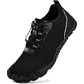 WateLves Barefoot Water Shoes Men Women Wide Toe Box Minimalist Gym Sneakers Zero Drop Walking Shoes for Training Yoga Beach Hiking