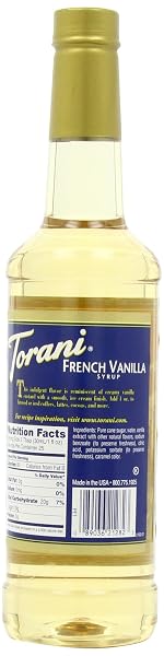 TORANI SYRUP, FRENCH VANILLA, 25.4-OUNCE