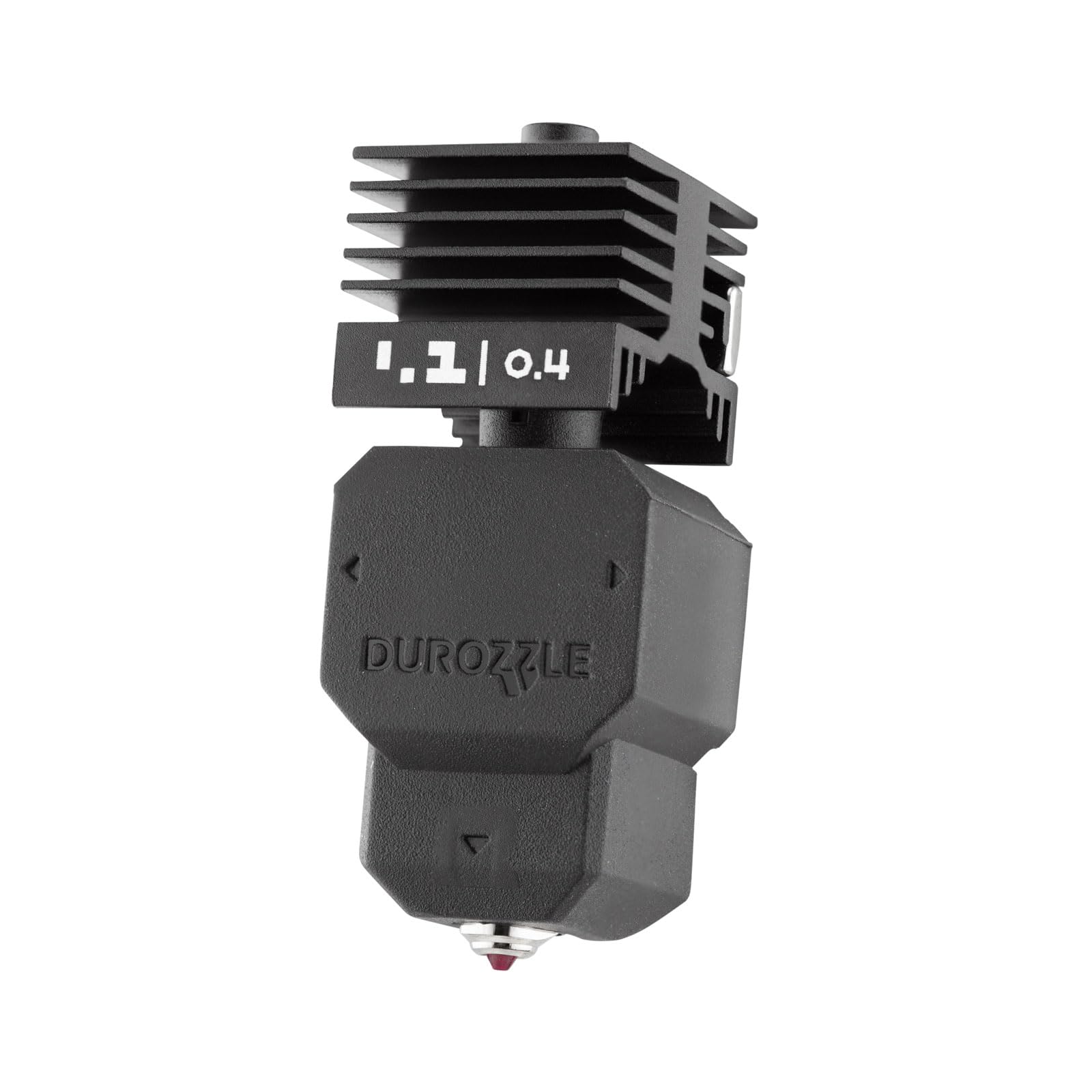 Photo 1 of **USED**
DUROZZLE 0.4mm Ruby Nozzle Hotend for Bambu Lab P2S/H2D/H2S/A1/A1 mini 3D Printer, Hardened & Abrasion Resistant for High Speed Printing, with Silicone Cover Sock