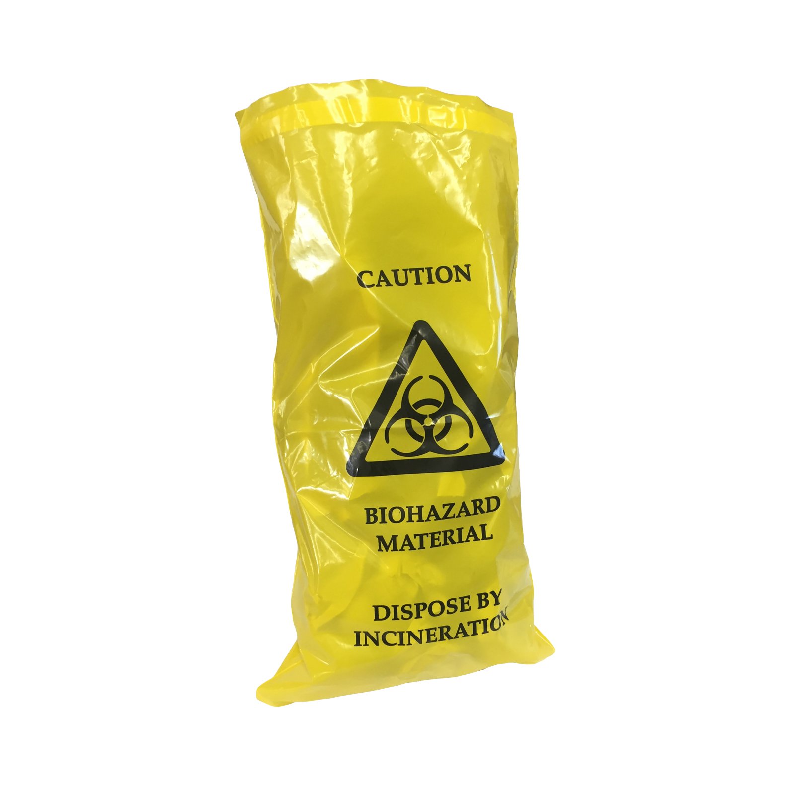25 PACK OF QUALICARE BIOHAZARD CLINICAL WASTE THICK SICK VOMIT BAGS SELF SEAL 20CM X 35CM